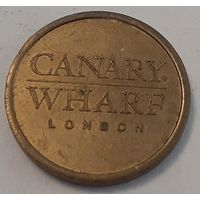 Парковочный жетон - Canary Wharf London (5-4-75)