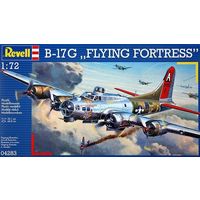 1/72 B-17G Flying fortress (Revell Б-17 Летающая крепость) + металлические стволы пулемётов