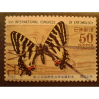 Япония 1980 бабочка