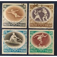 Польша 1956 Олимпийские игры (наклейки) 4 из 6