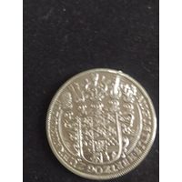 Монета талер Брауншвейг 1643 рестрайк серебро