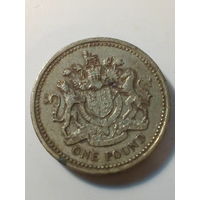 1 фунт Британия 1993