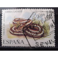 Испания 1974 Змея, концевая