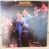 FOUR TOPS - 1974 - LIVE & IN CONCERT (USA) LP