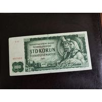 Чехословакия 100 крон 1961 год