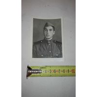 Старое фото солдата 1950г