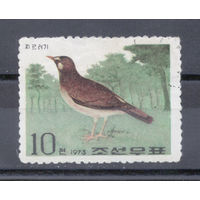 КНДР.1973.Птицы (1 марка)