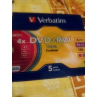 Кассеты Verbatin DVD+RW