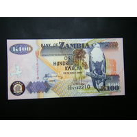 Замбия 100 квача 2009г. UNC.