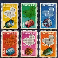 Гвинея 1972 Спутники.