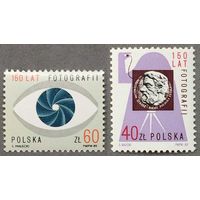 Марки Польши 1989г. 150-лет Фотографии