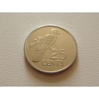 Сейшельские острова. 25 центов 2007 год KM#49a