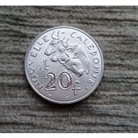 Werty71 Новая Каледония 20 франков 2002