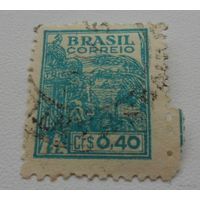 Марка Бразилии - CORREIO - стандарт, из коллекции
