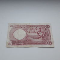 НИГЕРИЯ 1 фунт 1967 год