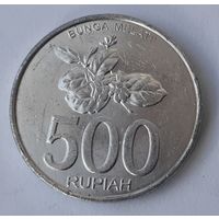 Индонезия 500 рупий, 2003 (2-3-38)