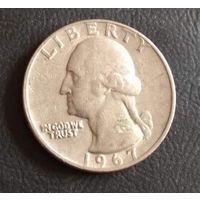 25 цент  1967 США