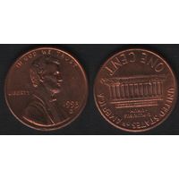 США km201b 1 цент 1993 год (D) (0(st(0 ТОРГ