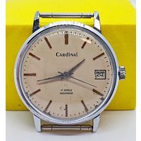 Часы Полет Кардинал 2614, часы СССР винтажные. Распродажа личной коллекции часов, обслужены, проверены.