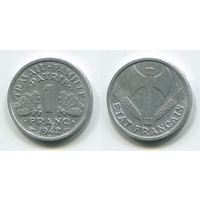 Франция. 1 франк (1942)