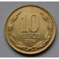 Чили, 10 песо 2006 г.