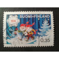 Финляндия 1974 Новый год