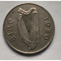Ирландия 10 пенсов, 1980 1-3-10