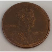 США 1 цент 2000