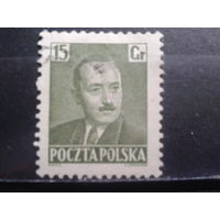 Польша, 1950, Стандарт, Президент Берут