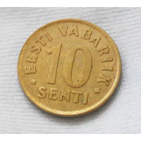 10 центов 1991 Эстония #03