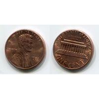 США. 1 цент (1983, aUNC)