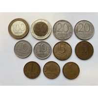 Российская Федерация  набор монет 1992 г