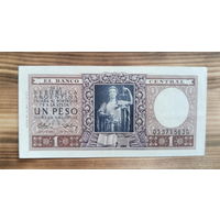 Аргентина, 1 песо, 1952-1953 год, не частая, XF