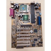 Материнская плата ASUS CUSL2-C Socket 370 с процессором Pentium III