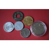 Китай 6 монет