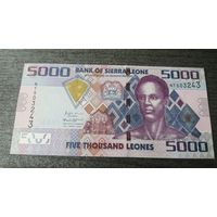 Сьерра-Леоне. 5000 леоне. 2021. UNC