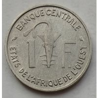 Западная Африка (BCEAO) 1 франк 1963 г.
