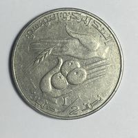 Тунис 1/2 динара, 1983