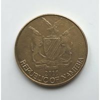 Намибия. 1 доллар 2010 г.