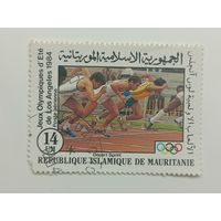 Мавритания 1984. Авиапочта – Олимпийские игры – Лос-Анджелес, США