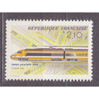 Франция 1984 Мих  2460  Транспорт, железнодорожный почтовый экспресс**\\3