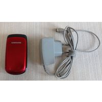 Samsung GT-E1150i кнопочный раскладной красный