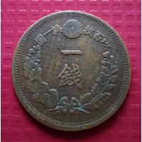 Япония 1 сен  1876 г. #40901