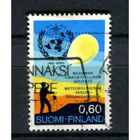 Финляндия - 1973 - 100-летие Всемирной метеорологической организации - [Mi. 728] - полная серия - 1 марка. Гашеная.  (Лот 185AP)