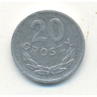 20 грошей 1972 г. Польша