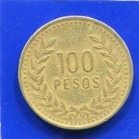 Колумбия 100 песо 1992