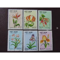 Вьетнам 1989 г. Цветы.