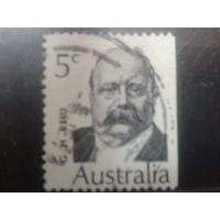 Австралия 1969 Премьер-министр Рейд, обрез справа