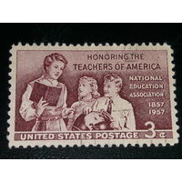США 1957 год. 100-летие Национальной ассоциации образования