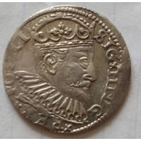 3 гроша 1598 Рига с блеском